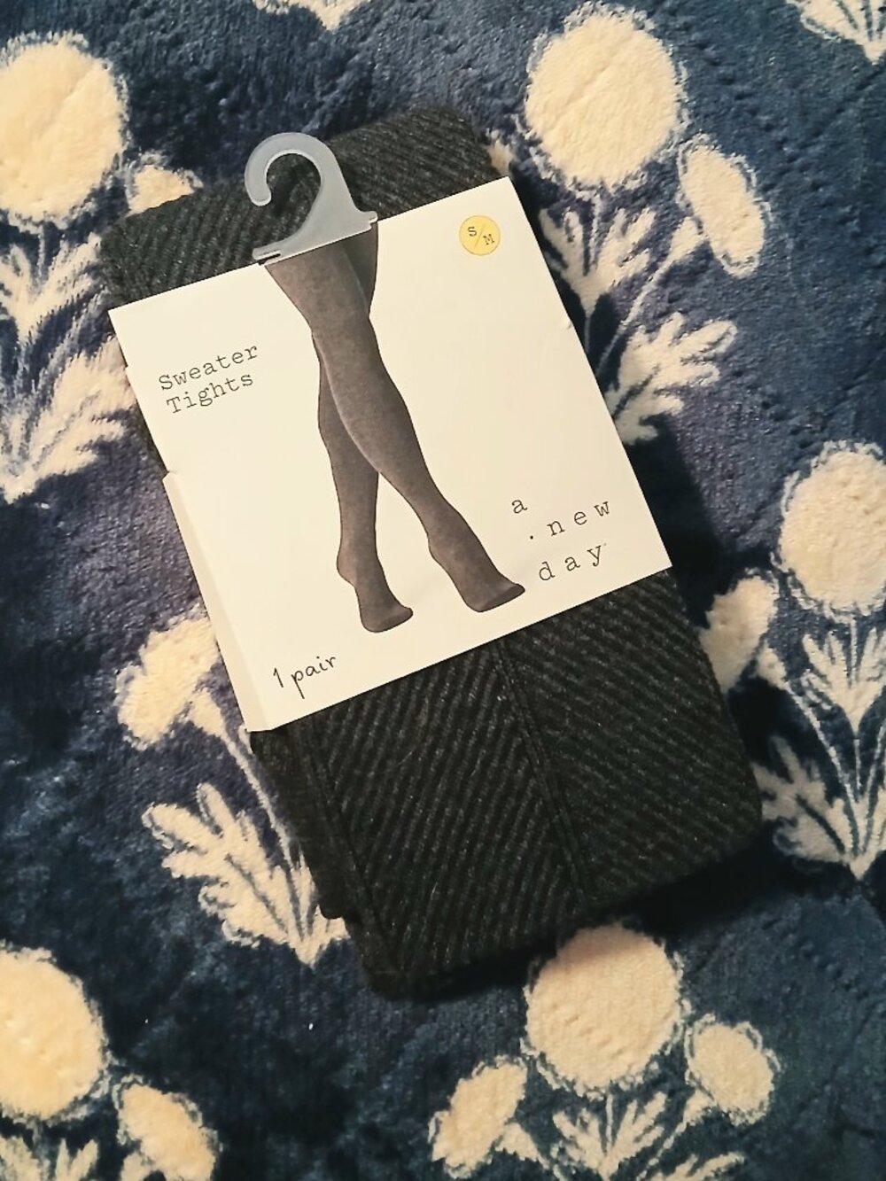 NWT Size XS/S Gray Sweater Tights